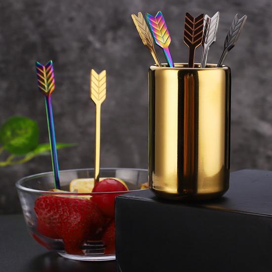 1 Set Stirring Rods Anti-rust Washable Stable Sturdy Stainless Steel Mixing