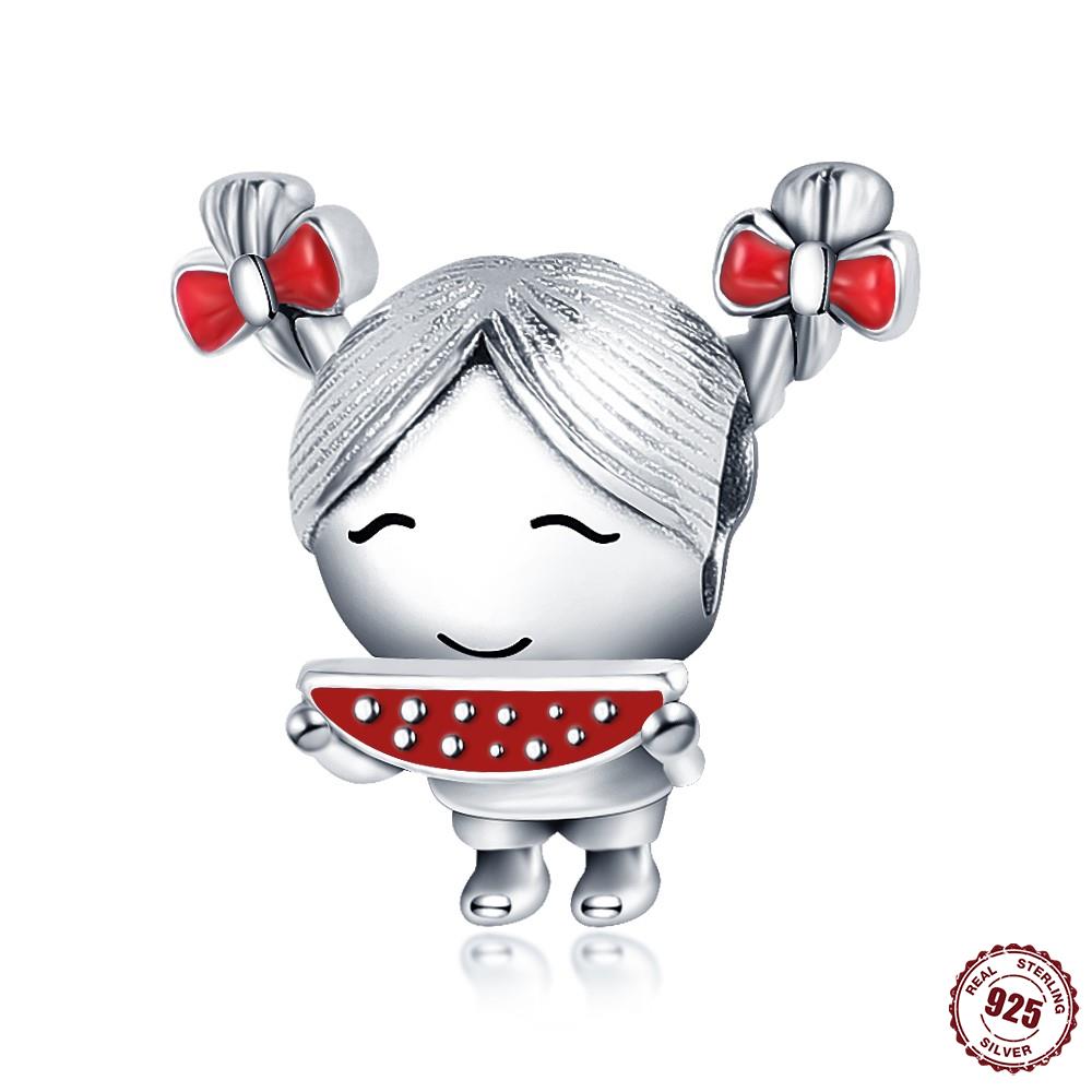 Style Copper Red Series Charms Christmas Gifts Beads Fit Wear Original Bracelets Charms Girls Jewelry