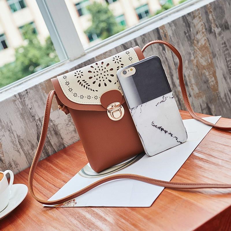 ladies mobile phone purse