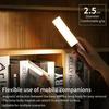1/2/3Pcs Rechargeable Motion Sensor Night Light Wall Sconces Magnetic Wall Lamp For Bedroom Stairs Hallway Kitchen Cabinet Light
