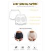 Hip-lifting Pants Women's Bottoms, Buttocks, Hips, Fake Butt Panties, Body Sculpting, Flat-angle Belly Pants, Lace Edge with Hip Pads