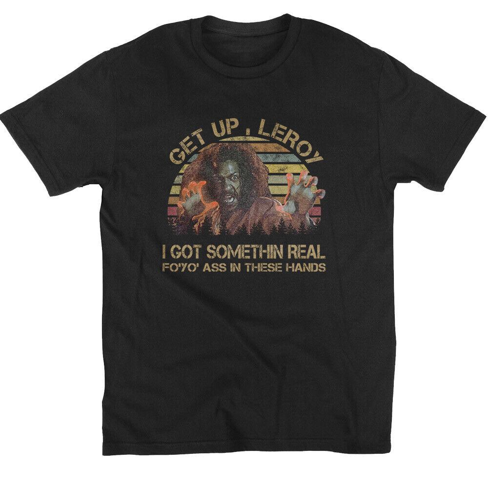 Get Up Leroy The Last Dragon Sho nuff Julius Carry Vintage T-Shirt, Funny S Unisex T-Shirt XL