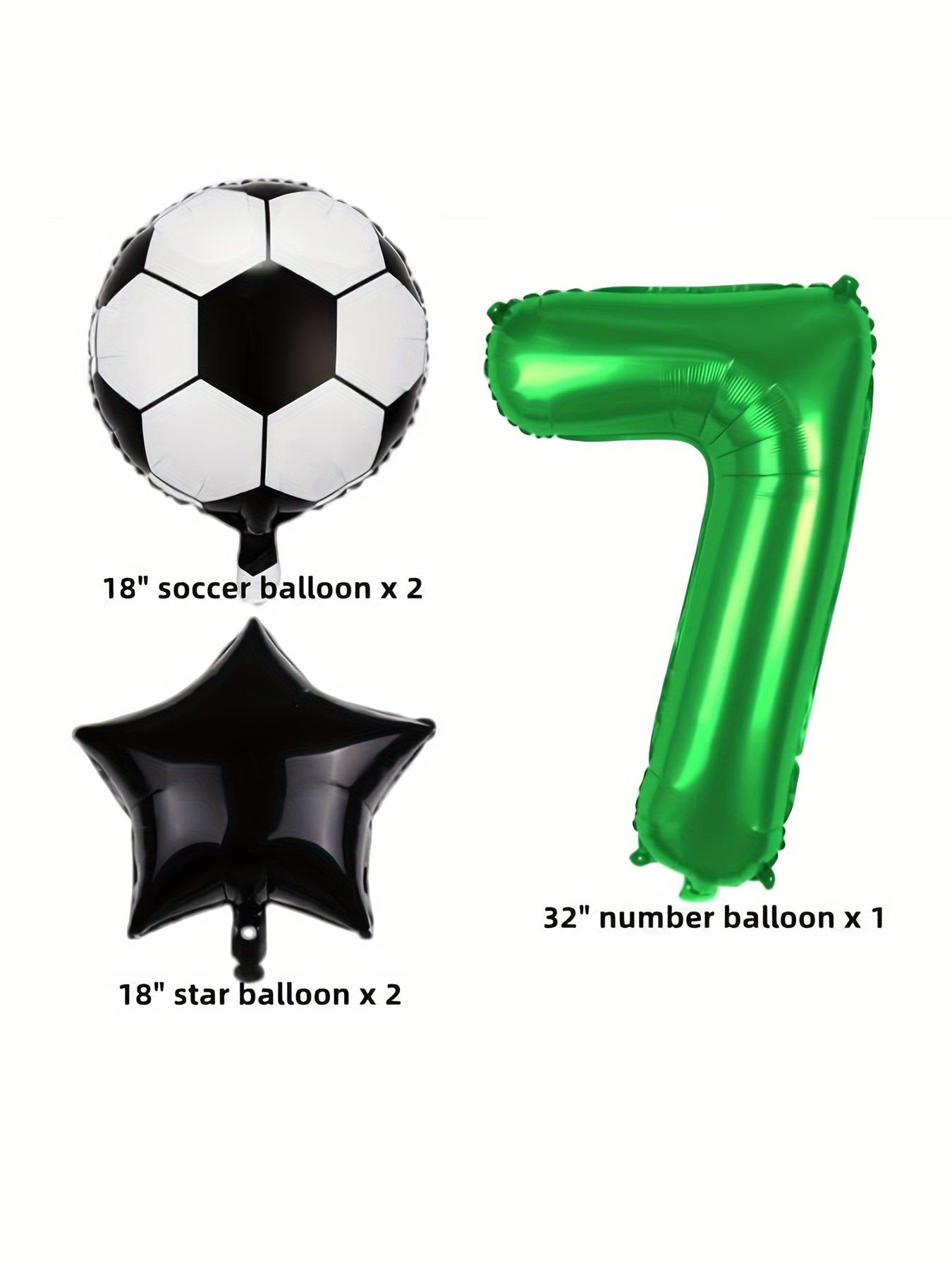 

Цифровой надувной шар, шар для дня рождения - Яркое украшение, подходящее для дней рождения, праздничных вечеринок и незабы 10inch