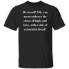 Sarcastic Unisex T-Shirt Humorous Tee Black Passive Aggressive Motivational Funn