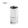 Slotted Ratchet Lock Design 14 Socket Wrench Head Sleeve for Secure Grip 1pc