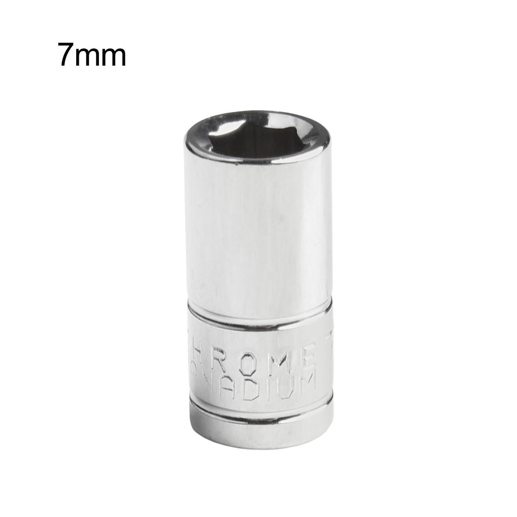 Slotted Ratchet Lock Design 14 Socket Wrench Head Sleeve for Secure Grip 1pc
