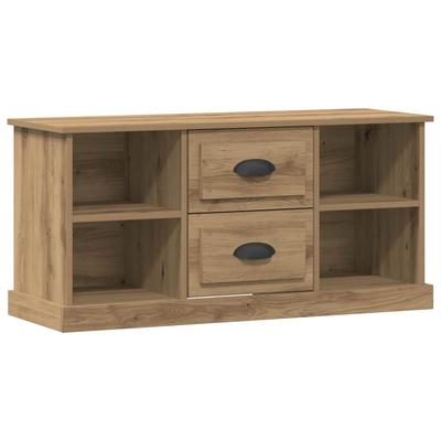 Artisan Oak TV Stand 99.5 X 35.5 X 48 Cm Particleboard
