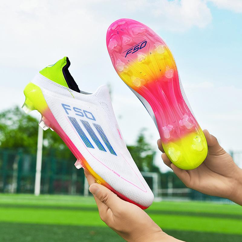 World Cup Children's Football Shoes Boys and Teenagers Students Women TF Broken Nails AG Long Nails Competition Training Shoes