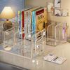 miflame Transparent 4-Compartment Desktop Organizer