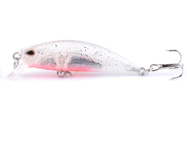 1pc 5g 5cm Minnow Fishing Lures Full Water Artificial Small Bait Wobbler Fake Hrad Bait for Carp Fishing Tackle Pesca Accesories