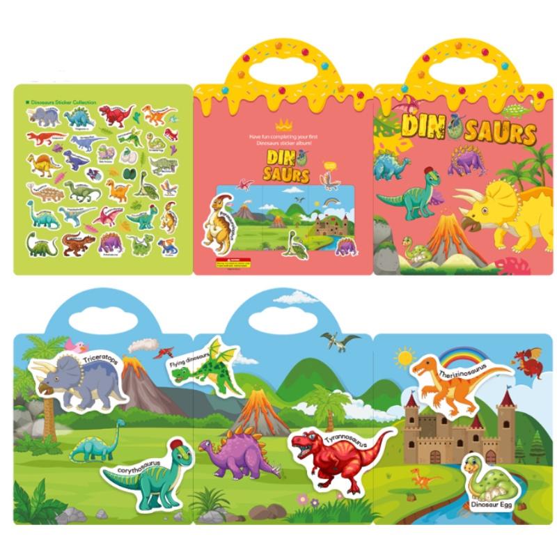 Dinoworld Stickerbuch für Kinder