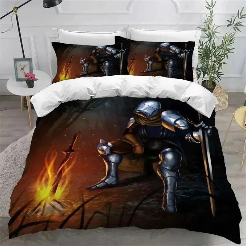 

Comforter 3D Print Holy Knights Bedding Set 3D Printed Suitable For Bedroom Kids Home Textile Comforter (quilt)-EU Single(135*200cm)3pcs