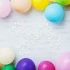 100Pcs Balloon Ring Clips Buckles Reusable Tie Tool for Wedding Birthday Party Balloon Arch Garland Decoration