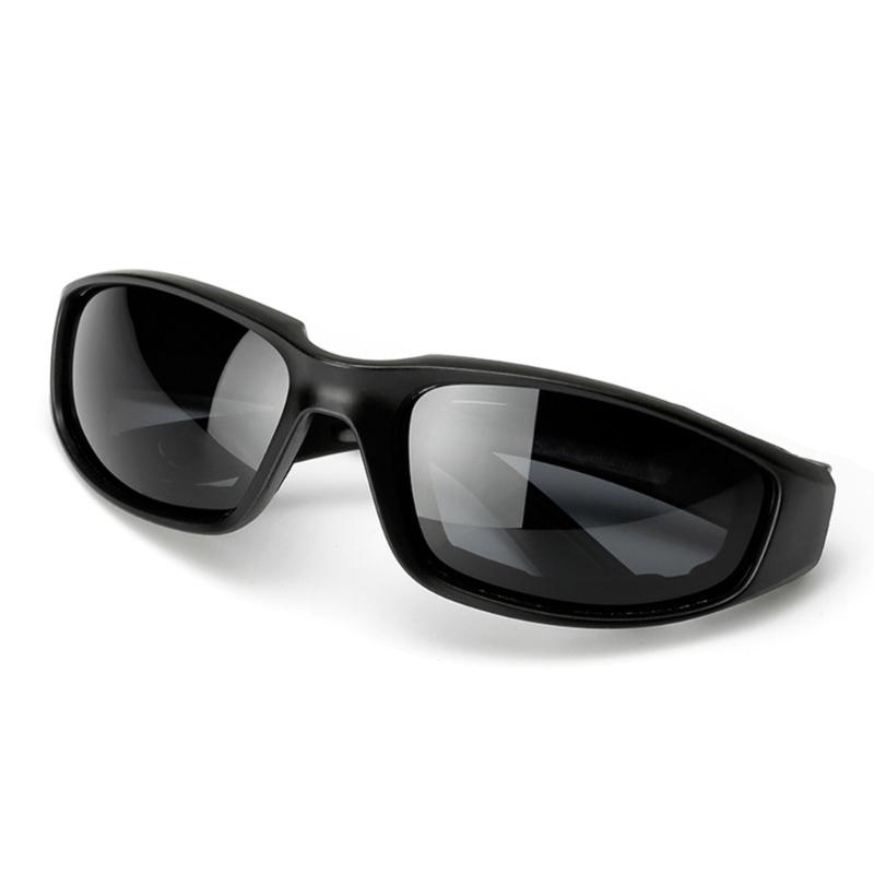 Motorradfahrbrille Polsterbrille UV-Schutz Staubdicht Winddicht Sonnenbrille für Mann Frau Outdoor