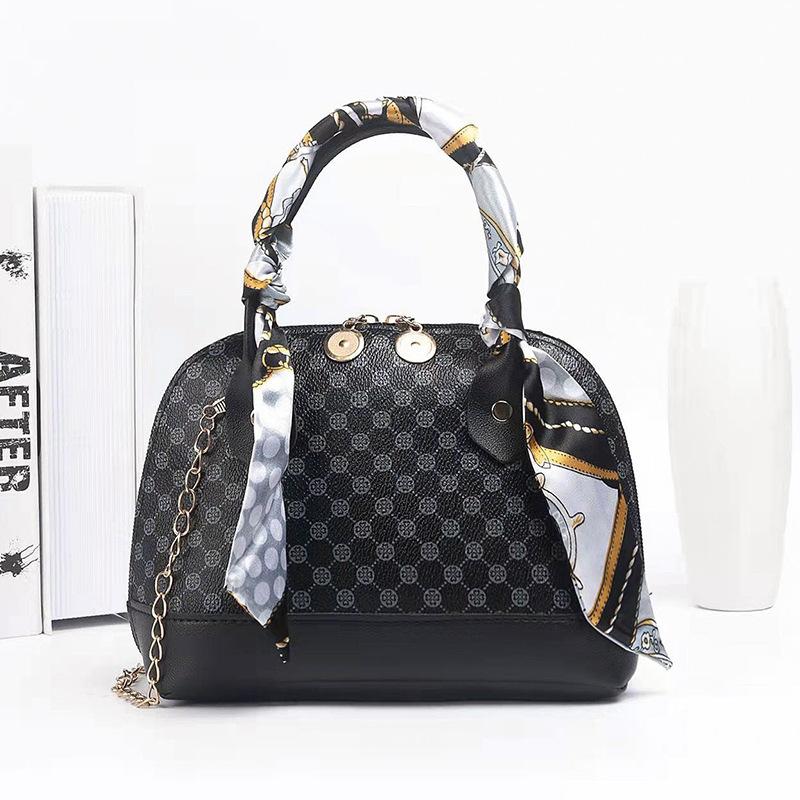 New Printed Shell Bag Women's Bag Women's Messenger Bag Handbag a Small Bag Mobile Phone Bag