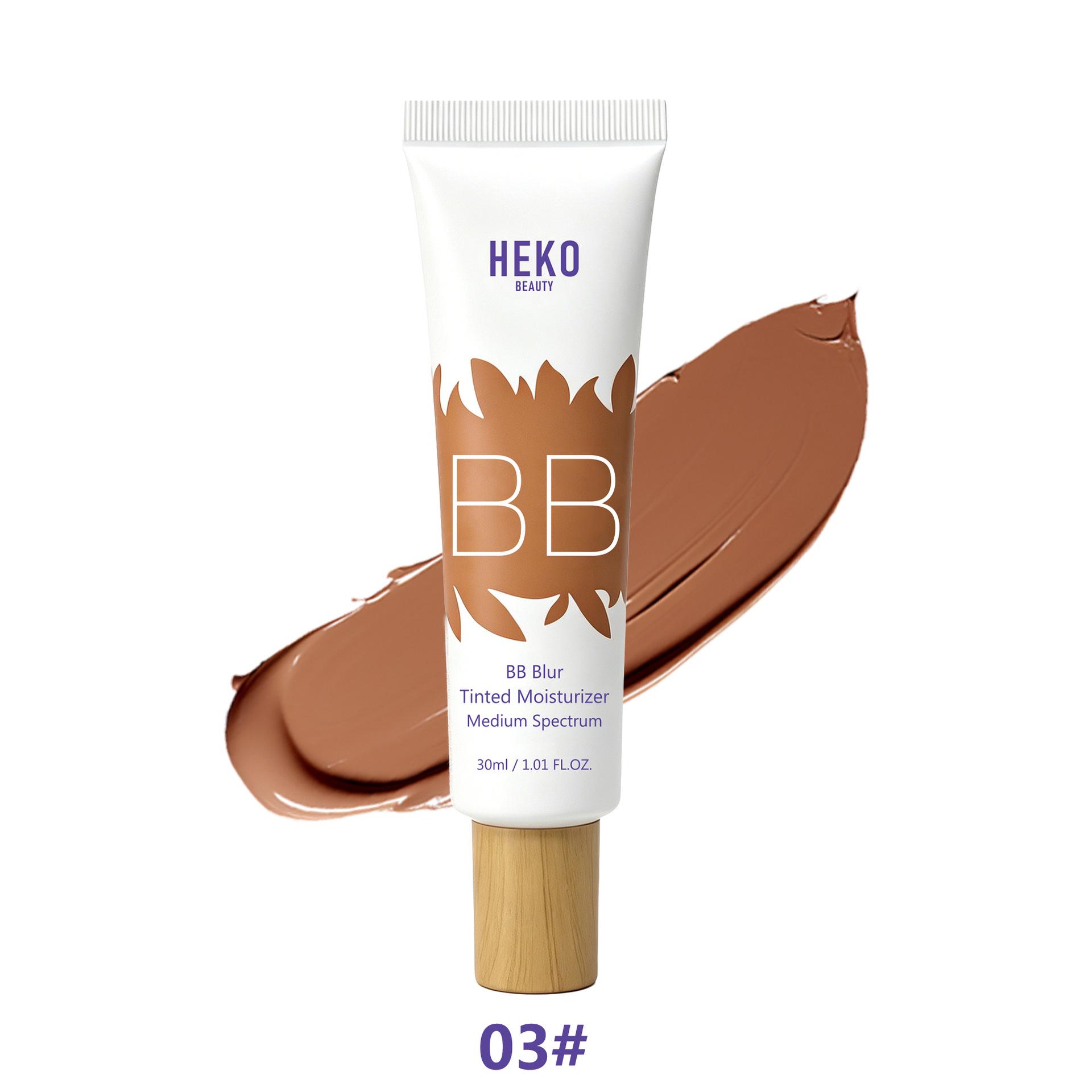 HEKO BEAUTY BB-крем Консилер: Контроль жирности, Натуральный полупрозрачный и осветляющий макияж 30ml