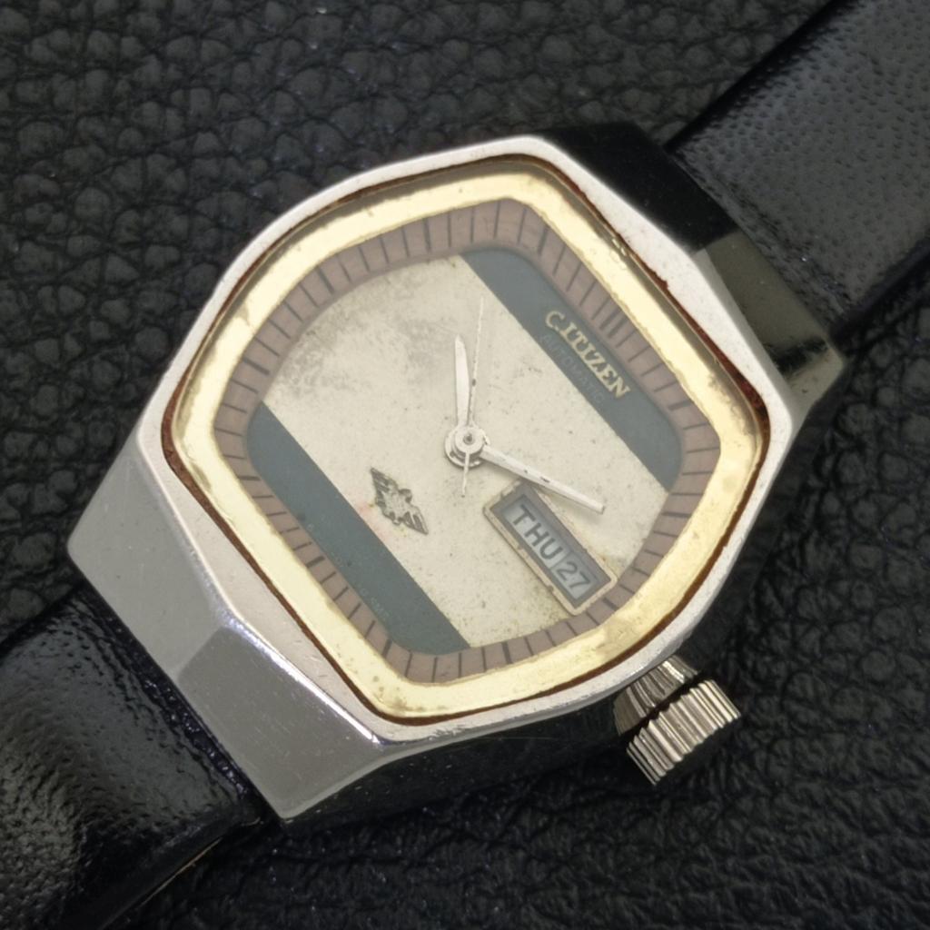 VINTAGE CITIZEN AUTOMATIC JAPAN WOMENS ORIGINAL DIAL WATCH A700354-5