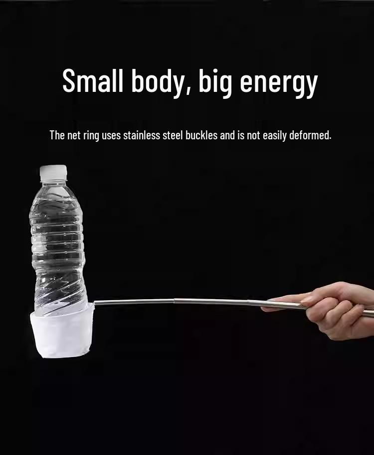 Stainless Steel Retractable Fishing Net for Aquariums and Tropical Fish