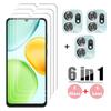 6in1 Glass For Honor X6d Tempered Glass Screen Glass Honor X6d Screen Protector HD Protective Phone Lens Film For Honor X6d