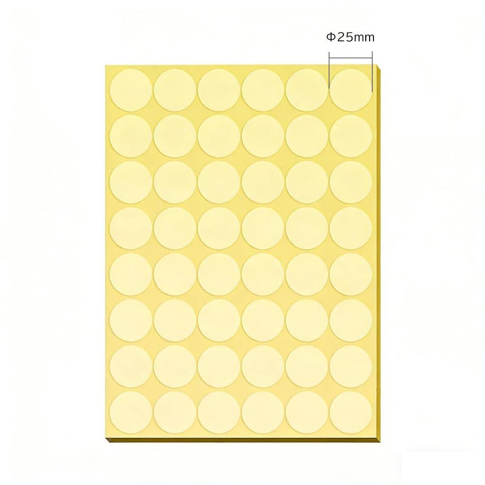 ANSAIRUI Clear Round Seal Stickers 720 Pieces 25mm Strong Adhesive Packaging Labels for Envelope Sealing Gift Wrapping DIY Crafts