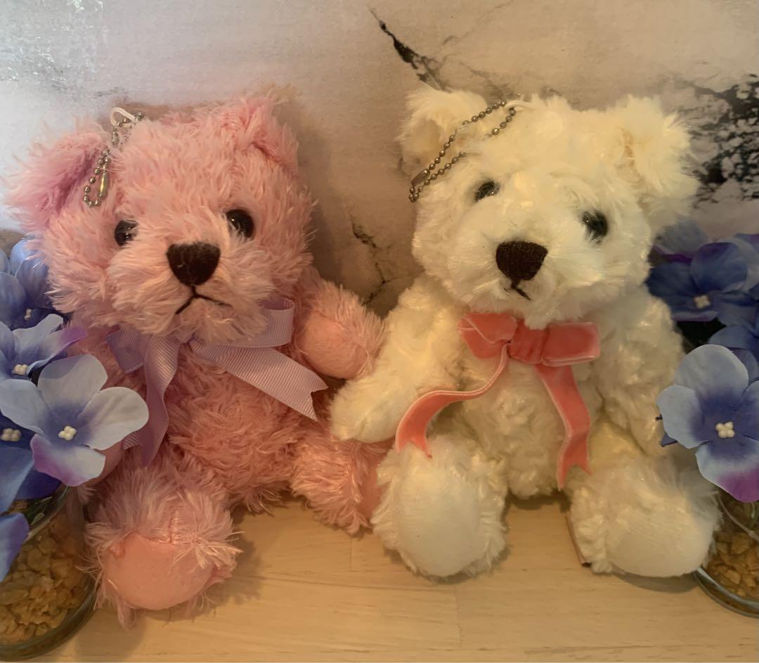 

[USED] Teddy bear keychain