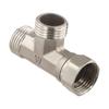 Silver T Adapter 3Ways Valve For Diverter Bath Toilet/Bidet Sprayer Shower Head