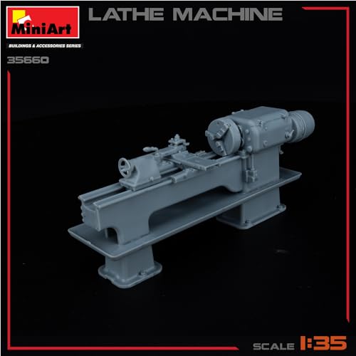Miniart 1/35 Lathe Plastic Model MA35660