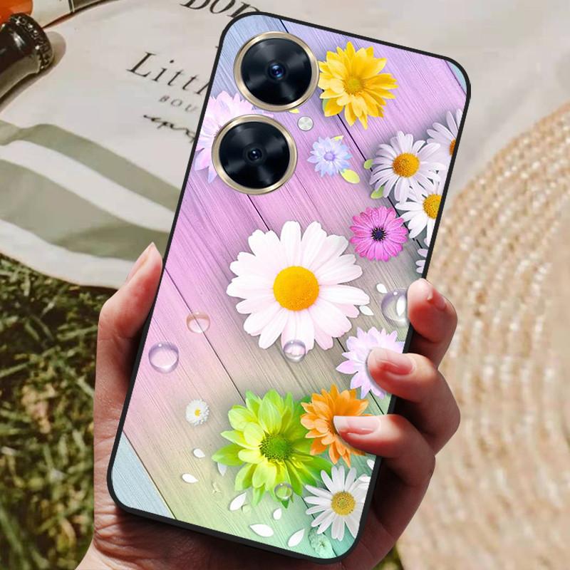 Für Huawei Nova 11i Hülle Nova11i 11 i Schwarzer Wolf Weiche TPU Silikon Rückseite Für Huawei Nova 11i MAO-LX9 Handyhülle Funda Coque