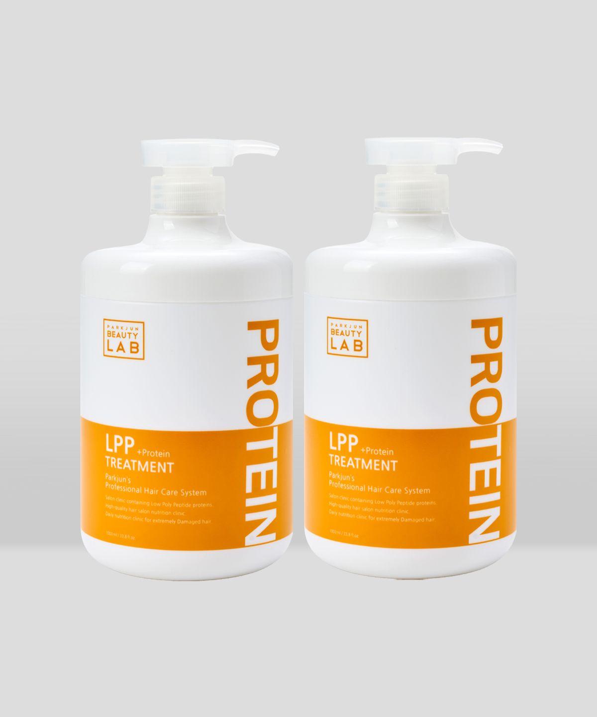 LPP Protein Treatment Hair Pack 1000ml, Original (2 packs)