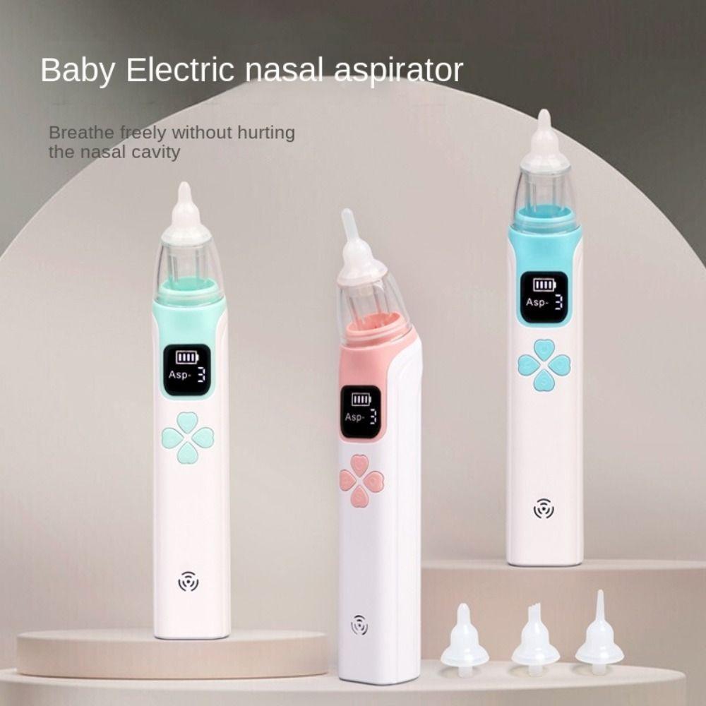 Safety Baby Nasal Inhaler Silent Nose Cleaner Gentle Baby Nasal Aspirator  For Newborns