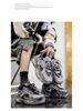 Men's Trendy Breathable Mesh Sneakers with Thick Tire Sole