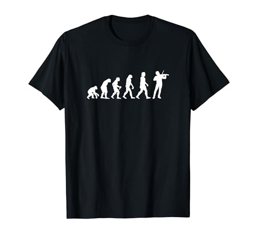 A fun, classic music T-shirt featuring a violinist, musician, and music lover. A great gift for any music lover.