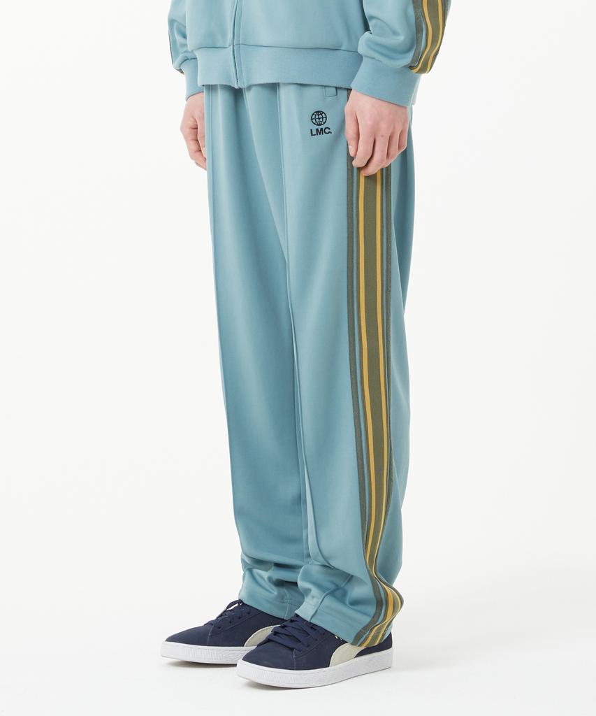 LMC Side Striped Jersey Track Pants Gray Mint