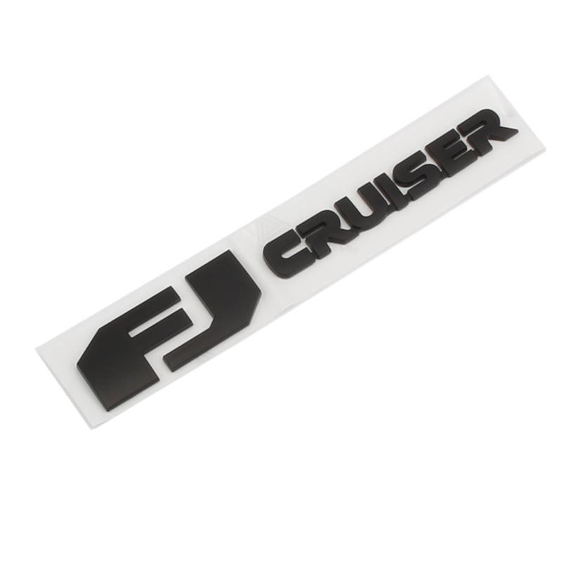 

3D FJ Cruiser Letter Car Stickers and Decals For For Toyota FJ Cruiser Car Rear Trunk Body Emblem Badge Stickers Accessories чёрный