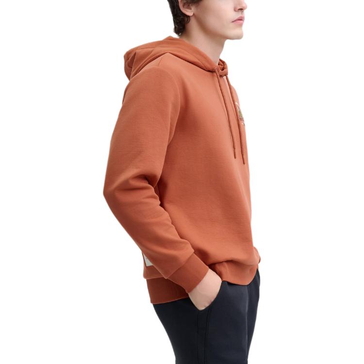 Fila X Rousseau Heritage Series Fashion Casual Comfortable Hoodie Men Hoodies Sunset-Orange F11M448217F-OR