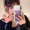Autumn and winter black butterfly stud earrings women's year new trendy niche design sense light luxury high-end earrings earrings explosion