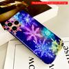 2DFlat Rainbow Snowflakes Dream Phone Case All inclusive film hard phone case, compatible with iPhone 18 Pro Max 17 16 15 14 13 12 11
