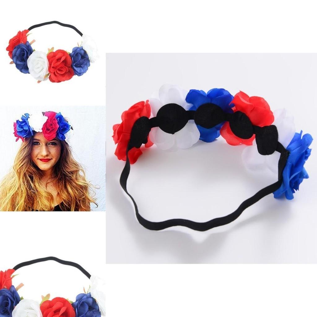 British-inspired Flower Crown Headband For Jubilee Parties