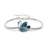 Bracelet for Women and Girls Blue Crystal Bracelets for Women | Silver Toned Blue Crystal Bracelet for Girls