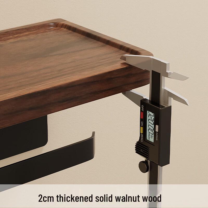 Handun Walnut Wood Bathroom Toilet Paper Holder