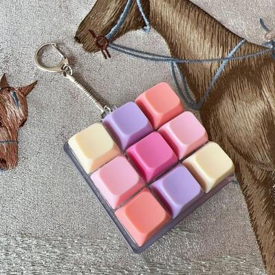 Decompression 9 Keyboard Key Toy For Adults Antistress Toys Boys Girls Anti Stress Finger Keyboard Games Keychain Gifts