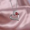 Silvery Color Mother Day Necklace For Women Mother Trendy Heart Shaped MOM Choker Chain Necklaces Charm Party Jewelry Gifts