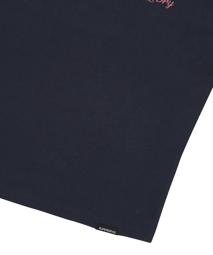 Syupeodeulai W Summer Ringer T-Shirt Dark Navy