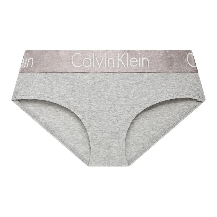 Calvin Klein Loop Jacquard Waist Comfortable Cotton Half Pack Hip Anti Pinch Triangular Underwear for Women
