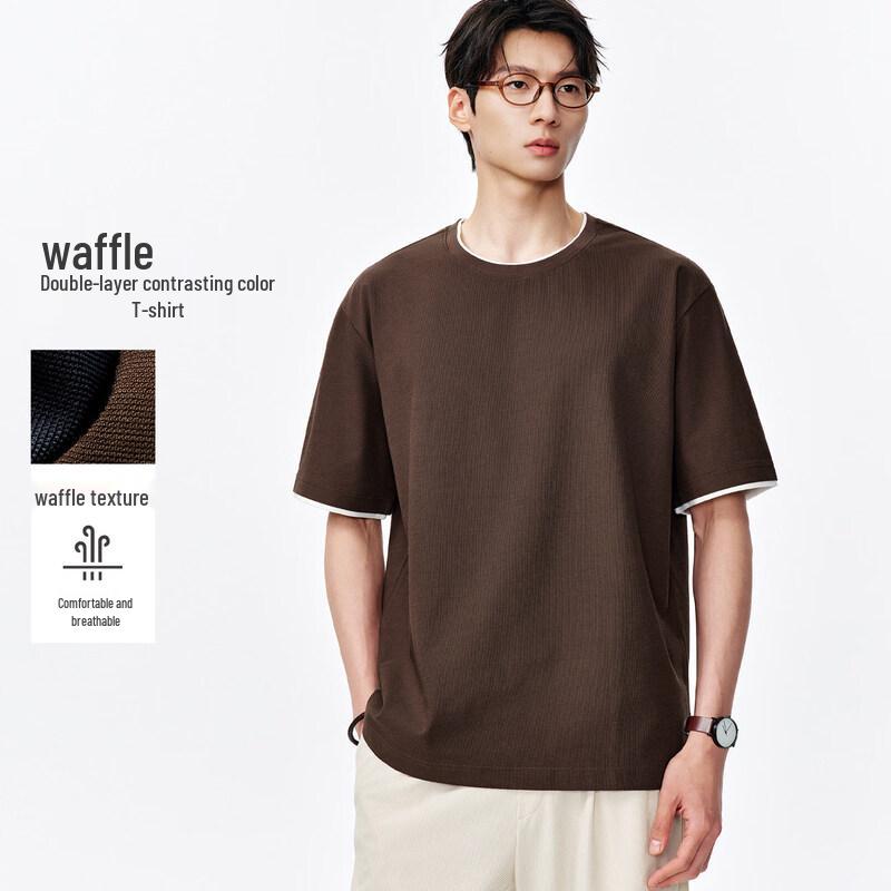 Men s Relaxed Fit Solid Short Sleeve T-Shirt XL