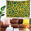 Yayoi Kusama Art Chart Tapestry Art Science Fiction Room Home Decor Cheap Hippie Wall Hanging