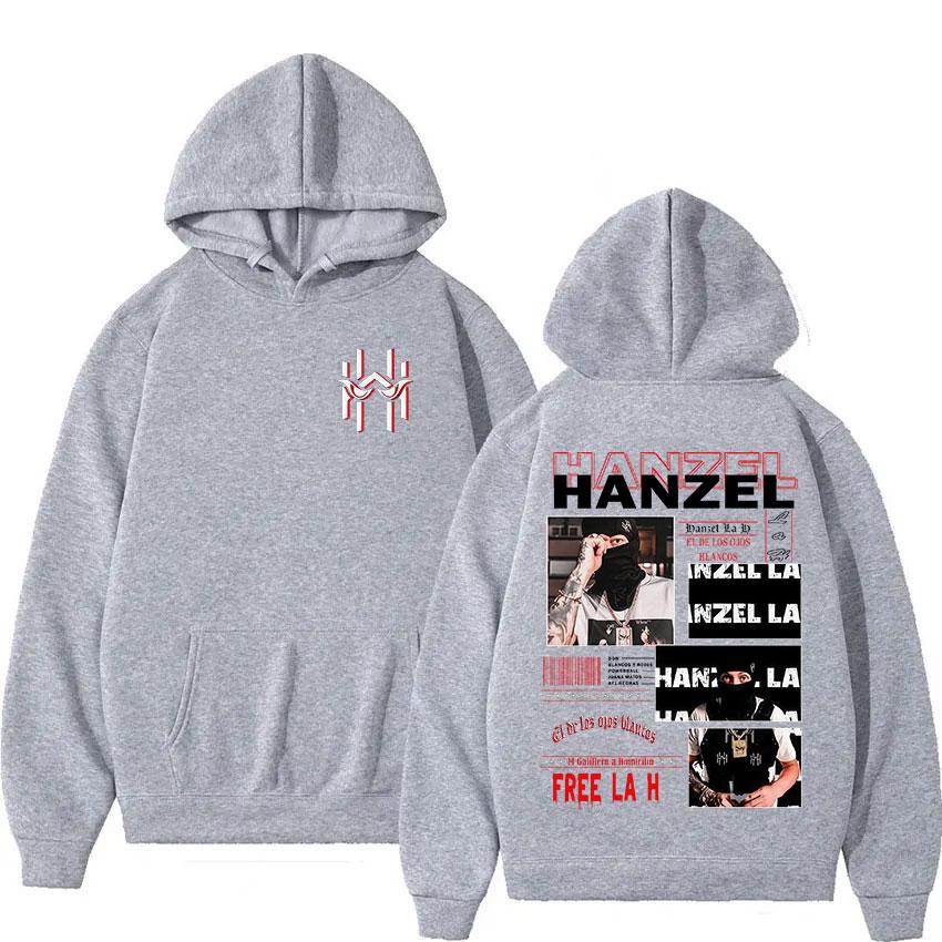 Rapper Hades 66 Free La H Album Graphic Cover Hoody Men's Clothing Gothic Long Sleeve Sweatshirt Casual Oversized Fleece Hoodies