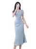 2026 Summer French-Style Women's Slimming Fishtail Dress
