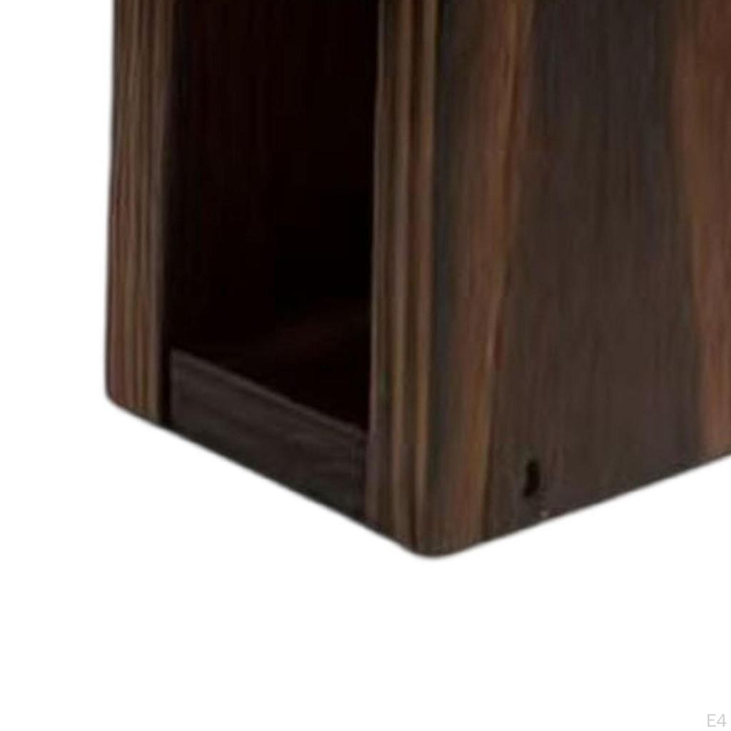 Wood Napkin Holder Dispenser for Table Standing Bar Countertop Tabletop