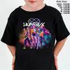 2025 Heißer Film Weiche Baumwolle Baby Mädchen T-Shirt Kinderbekleidung KPop Dämonenjäger Fans Geschenke Kinderkleidung Oberteile T-Shirt